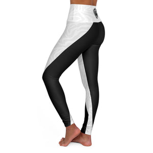 Ghost Tiger High Waisted Yoga Leggings