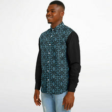 Load image into Gallery viewer, Excellence Long Sleeve Button Down Shirt