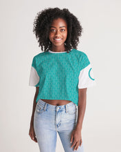 Load image into Gallery viewer, Aqua Women&#39;s Lounge Cropped Tee