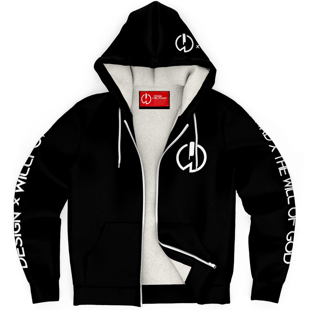 DxWP Willpower x God's Will Fleece Hoodie