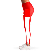 Load image into Gallery viewer, DxWP Red Pocket Leggings