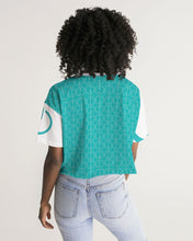 Load image into Gallery viewer, Aqua Women&#39;s Lounge Cropped Tee