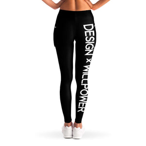 DxWP Black Pocket Leggings