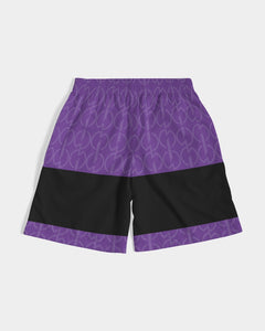 Royal Purple Men's Jogger Shorts