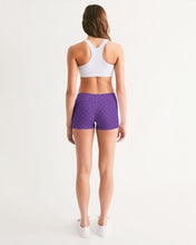 Load image into Gallery viewer, Royal Purple Women&#39;s Mid-Rise Yoga Shorts