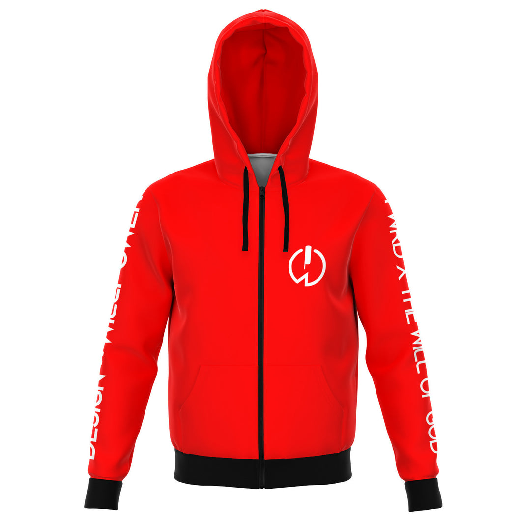 DxWP Willpower x God Will's - Red Hoodie