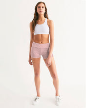 Load image into Gallery viewer, Pale Rose Women&#39;s Mid-Rise Yoga Shorts