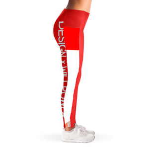 DxWP Red Pocket Leggings