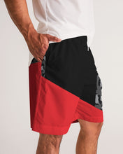 Load image into Gallery viewer, DxWP Men&#39;s Jogger Shorts - Black Leopard