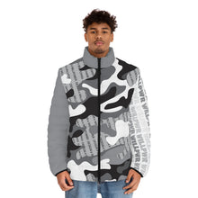 Load image into Gallery viewer, Men&#39;s Puffer Jacket (AOP)