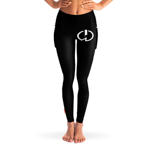 DxWP Black Pocket Leggings
