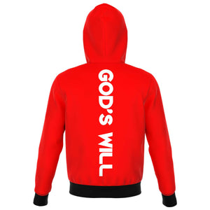 DxWP Willpower x God Will's - Red Hoodie