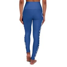 Load image into Gallery viewer, DxWP Blue High Waisted Yoga Leggings