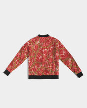 Load image into Gallery viewer, Designer Red Women&#39;s Bomber Jacket