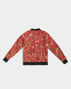 Designer Red Women's Bomber Jacket