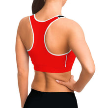 Load image into Gallery viewer, DxWP Red Sports Bra