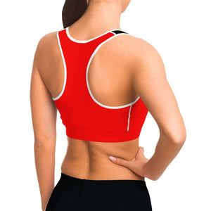 DxWP Red Sports Bra
