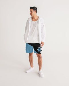 DxWP Men's Jogger Shorts - White Tiger