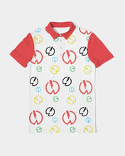 Load image into Gallery viewer, Power Bright Men&#39;s Slim Fit Short Sleeve Polo