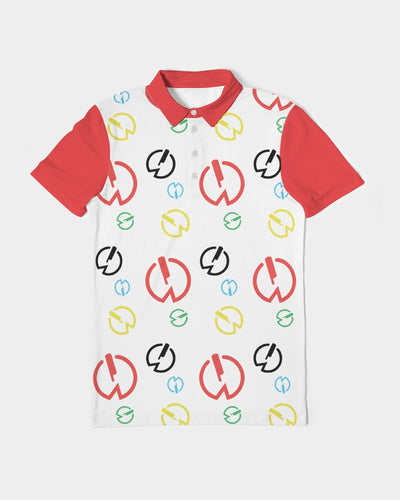 Power Bright Men's Slim Fit Short Sleeve Polo