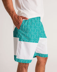 Aqua Men's Jogger Shorts