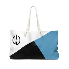 Load image into Gallery viewer, Power Symbol Weekender Bag Blue