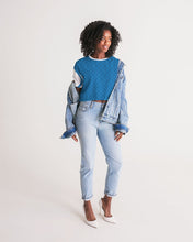 Load image into Gallery viewer, Royal Blue Women&#39;s Lounge Cropped Tee