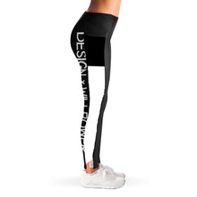 Load image into Gallery viewer, DxWP Black Pocket Leggings