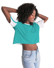 Load image into Gallery viewer, Aqua Women&#39;s Lounge Cropped Tee