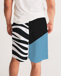 DxWP Men's Jogger Shorts - White Tiger