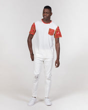 Load image into Gallery viewer, Designer Red Men&#39;s Everyday Pocket Tee