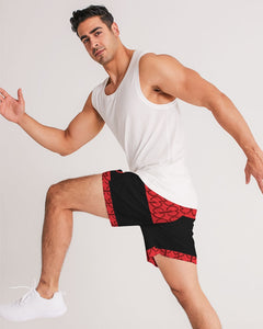 Regal Red Men's Jogger Shorts