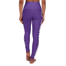 Load image into Gallery viewer, DxWP Purple High Waisted Yoga Leggings