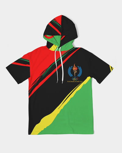 Olympic 2021 RBG Men's Premium Heavyweight Short Sleeve Hoodie