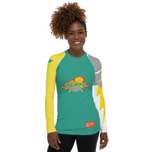 Load image into Gallery viewer, AnjelFly Sun Storm Women&#39;s Rash Guard