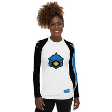 Load image into Gallery viewer, AnjelFly Blue Jays Women&#39;s Rash Guard