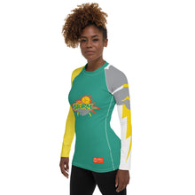 Load image into Gallery viewer, AnjelFly Sun Storm Women&#39;s Rash Guard