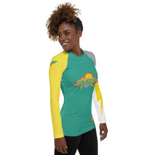 Load image into Gallery viewer, AnjelFly Sun Storm Women&#39;s Rash Guard