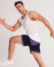 Load image into Gallery viewer, Royal Purple Men&#39;s Jogger Shorts