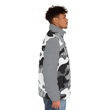 Load image into Gallery viewer, Men&#39;s Puffer Jacket (AOP)
