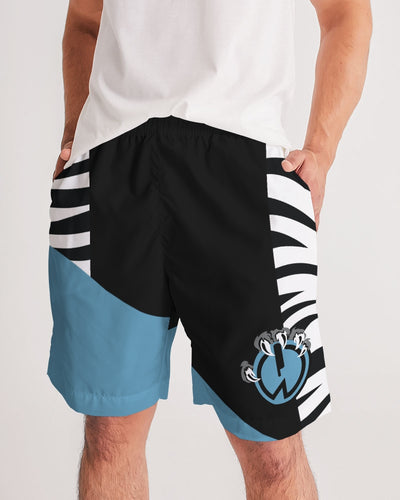 DxWP Men's Jogger Shorts - White Tiger