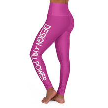 Load image into Gallery viewer, DxWP Fusia High Waisted Yoga Leggings