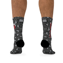 Load image into Gallery viewer, DxWP Black Leopard Socks