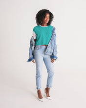 Load image into Gallery viewer, Aqua Women&#39;s Lounge Cropped Tee