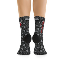Load image into Gallery viewer, DxWP Black Leopard Socks
