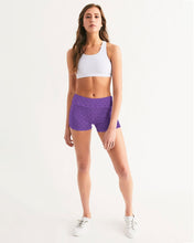 Load image into Gallery viewer, Royal Purple Women&#39;s Mid-Rise Yoga Shorts