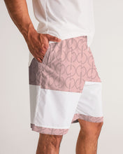 Load image into Gallery viewer, Pale Rose Men&#39;s Jogger Shorts