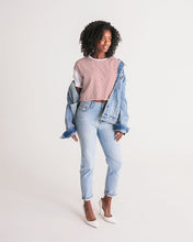 Load image into Gallery viewer, Pale Rose Women&#39;s Lounge Cropped Tee