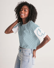 Load image into Gallery viewer, CornFlower Women&#39;s Lounge Cropped Tee