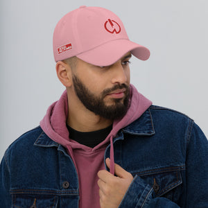 Power Symbol Red Dad hat